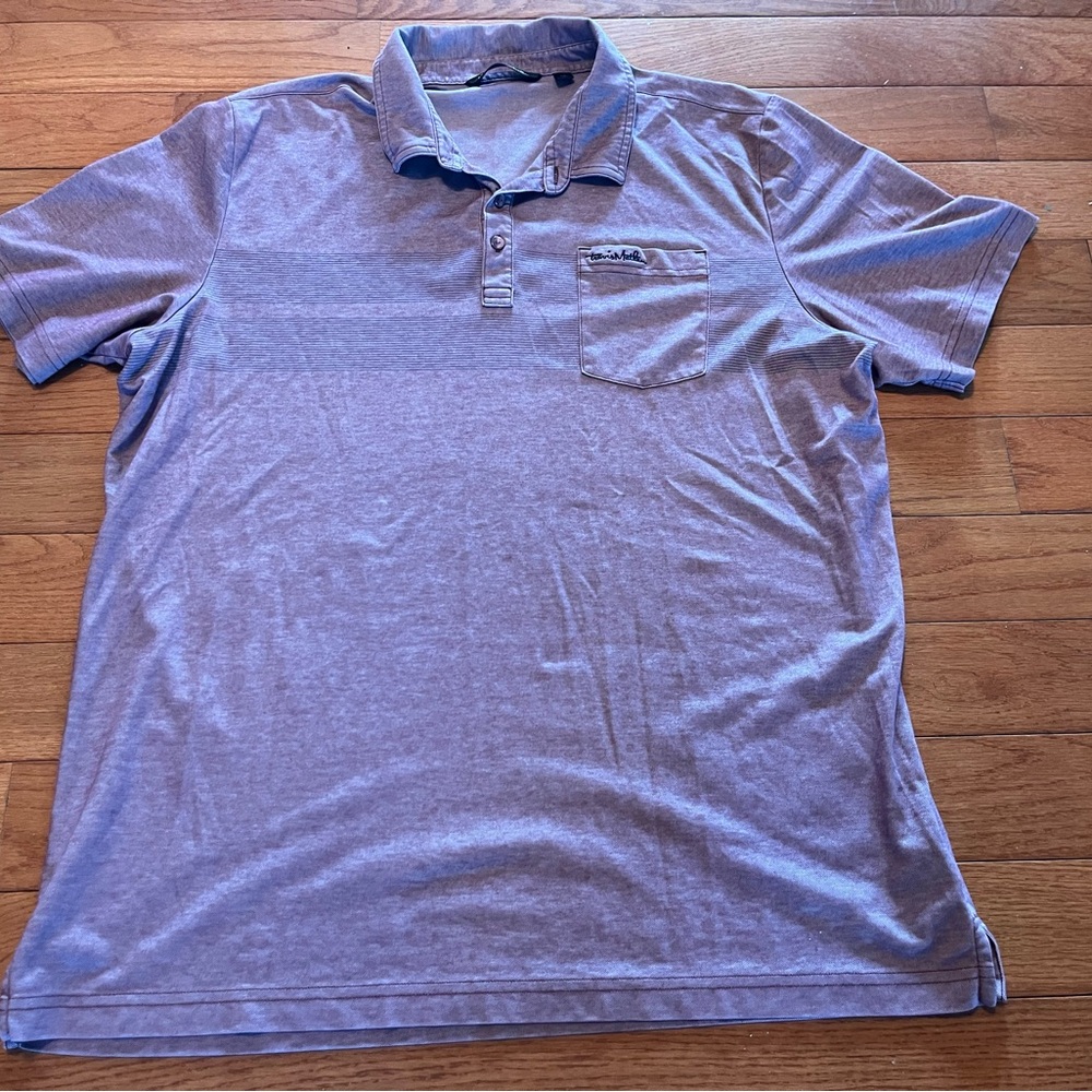 Travis Mathew Purple Golf Polo Shirt. Size XXL Athleisure Sport Casual Cruise